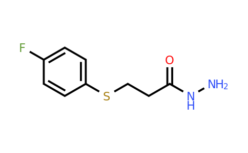 CAS 851169-59-0 | 3-[(4-fluorophenyl)sulfanyl]propanehydrazide