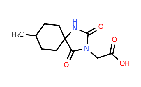 CAS 851170-87-1 | 2-{8-methyl-2,4-dioxo-1,3-diazaspiro[4.5]decan-3-yl}acetic acid