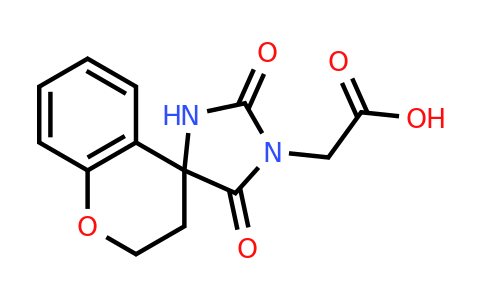 CAS 851170-89-3 | 2-{2',5'-dioxo-2,3-dihydrospiro[1-benzopyran-4,4'-imidazolidine]-1'-yl}acetic acid
