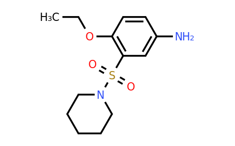 CAS 851175-25-2 | 4-ethoxy-3-(piperidine-1-sulfonyl)aniline