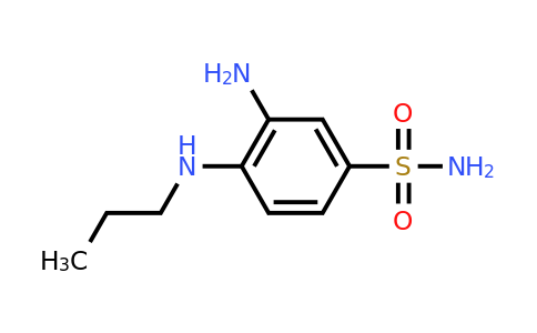 CAS 851175-89-8 | 3-amino-4-(propylamino)benzene-1-sulfonamide