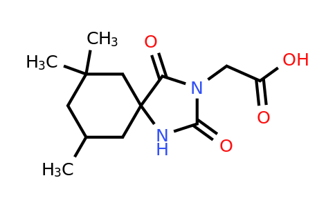 CAS 851175-93-4 | 2-{7,7,9-trimethyl-2,4-dioxo-1,3-diazaspiro[4.5]decan-3-yl}acetic acid