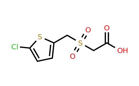 CAS 851175-94-5 | 2-[(5-chlorothiophen-2-yl)methanesulfonyl]acetic acid