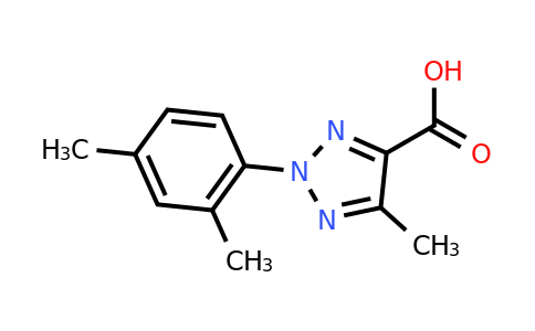 CAS 851175-96-7 | 2-(2,4-dimethylphenyl)-5-methyl-2H-1,2,3-triazole-4-carboxylic acid