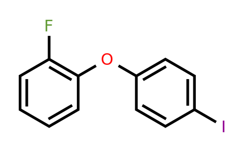 CAS 851199-57-0 | 1-Fluoro-2-(4-iodophenoxy)benzene