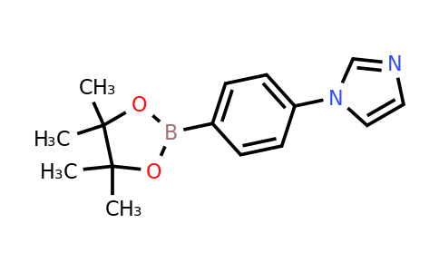 CAS 851199-70-7 | 1-(4-(4,4,5,5-tetramethyl-1,3,2-dioxaborolan-2-yl)phenyl)-1H-imidazole
