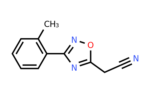CAS 851208-00-9 | 2-[3-(2-methylphenyl)-1,2,4-oxadiazol-5-yl]acetonitrile