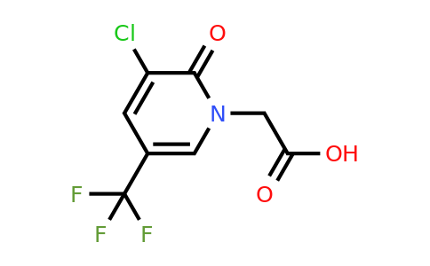 CAS 851208-01-0 | 2-[3-chloro-2-oxo-5-(trifluoromethyl)-1,2-dihydropyridin-1-yl]acetic acid
