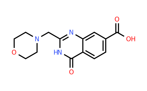 CAS 851208-07-6 | 2-[(morpholin-4-yl)methyl]-4-oxo-3,4-dihydroquinazoline-7-carboxylic acid
