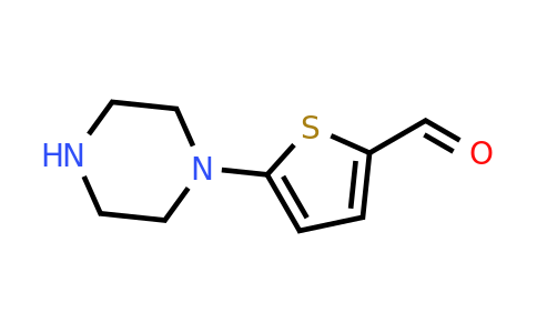 CAS 851208-08-7 | 5-(piperazin-1-yl)thiophene-2-carbaldehyde