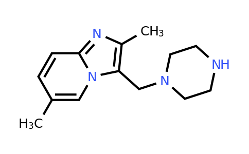 CAS 851208-09-8 | 1-({2,6-dimethylimidazo[1,2-a]pyridin-3-yl}methyl)piperazine