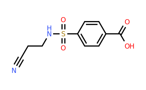 CAS 851288-55-6 | 4-[(2-cyanoethyl)sulfamoyl]benzoic acid