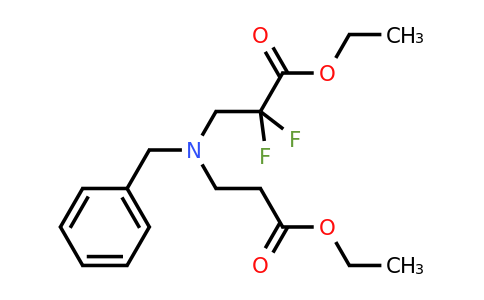 CAS 851314-55-1 | Ethyl 3-(benzyl(3-ethoxy-3-oxopropyl)amino)-2,2-difluoropropanoate