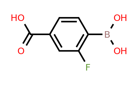 CAS 851335-07-4 | 4-(dihydroxyboranyl)-3-fluorobenzoic acid