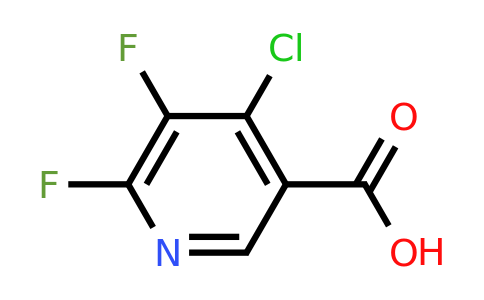 4-chloro-5,6-difluoropyridine-3-carboxylic acid