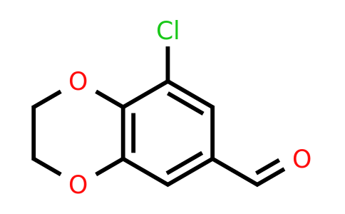 CAS 851398-61-3 | 8-chloro-2,3-dihydro-1,4-benzodioxine-6-carbaldehyde