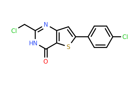 CAS 851398-76-0 | 2-(chloromethyl)-6-(4-chlorophenyl)-3H,4H-thieno[3,2-d]pyrimidin-4-one