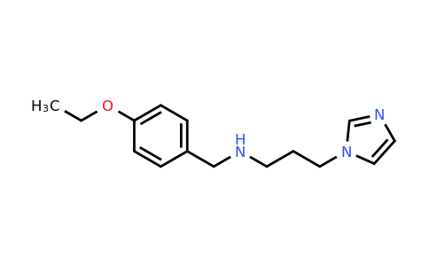 CAS 851453-19-5 | [(4-ethoxyphenyl)methyl][3-(1H-imidazol-1-yl)propyl]amine