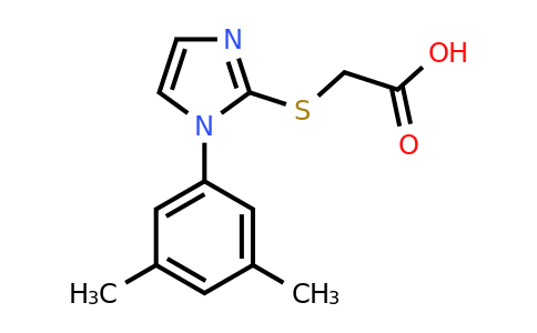 CAS 851468-05-8 | 2-{[1-(3,5-dimethylphenyl)-1H-imidazol-2-yl]sulfanyl}acetic acid