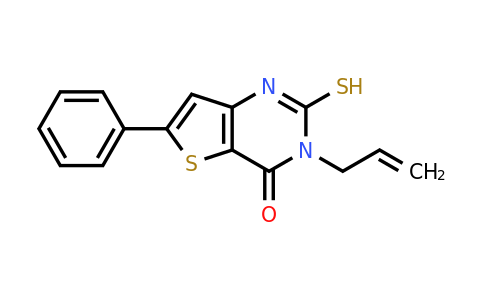 CAS 851468-06-9 | 6-phenyl-3-(prop-2-en-1-yl)-2-sulfanyl-3H,4H-thieno[3,2-d]pyrimidin-4-one