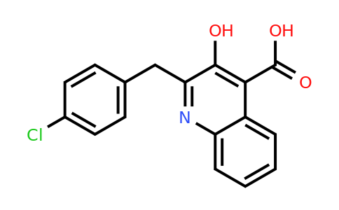 CAS 851519-97-6 | 2-(4-Chlorobenzyl)-3-hydroxyquinoline-4-carboxylic acid