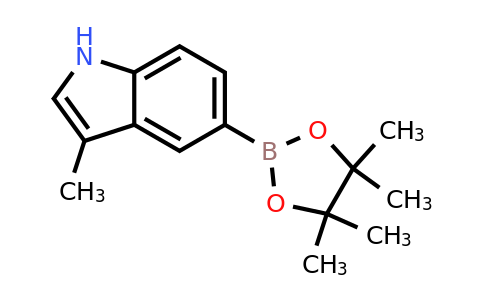 CAS 851524-90-8 | 3-Methyl-5-(4,4,5,5-tetramethyl-1,3,2-dioxaborolan-2-YL)-indole