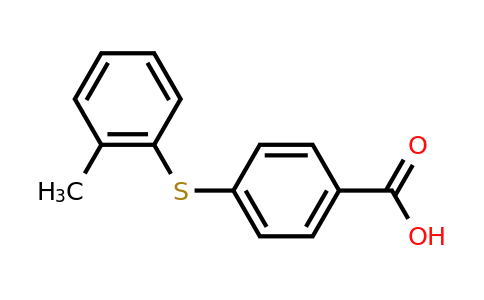 CAS 851608-77-0 | 4-[(2-methylphenyl)sulfanyl]benzoic acid