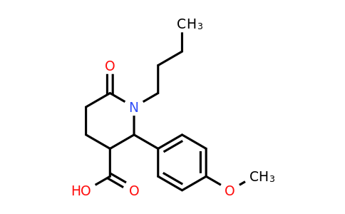 CAS 851721-83-0 | 1-butyl-2-(4-methoxyphenyl)-6-oxopiperidine-3-carboxylic acid