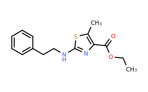 CAS 851721-94-3 | ethyl 5-methyl-2-[(2-phenylethyl)amino]-1,3-thiazole-4-carboxylate