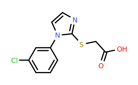 CAS 851721-96-5 | 2-{[1-(3-chlorophenyl)-1H-imidazol-2-yl]sulfanyl}acetic acid