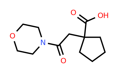 CAS 851722-07-1 | 1-[2-(morpholin-4-yl)-2-oxoethyl]cyclopentane-1-carboxylic acid