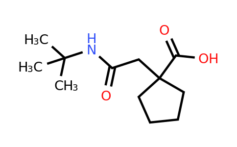 CAS 851722-09-3 | 1-[(tert-butylcarbamoyl)methyl]cyclopentane-1-carboxylic acid