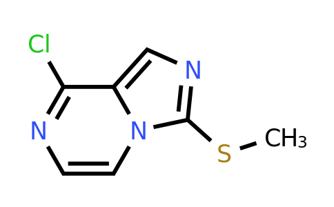 8-chloro-3-(methylsulfanyl)imidazo[1,5-a]pyrazine