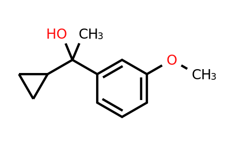 CAS 851779-48-1 | 1-Cyclopropyl-1-(3-methoxyphenyl)ethanol