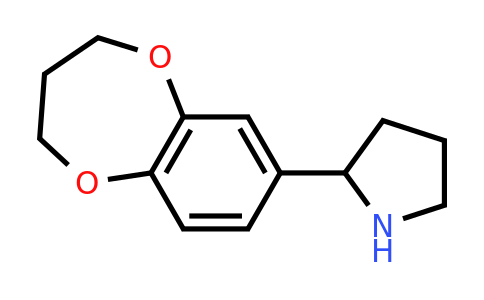 CAS 851788-21-1 | 2-(3,4-dihydro-2H-1,5-benzodioxepin-7-yl)pyrrolidine