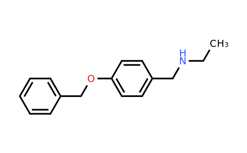 CAS 851788-32-4 | {[4-(benzyloxy)phenyl]methyl}(ethyl)amine
