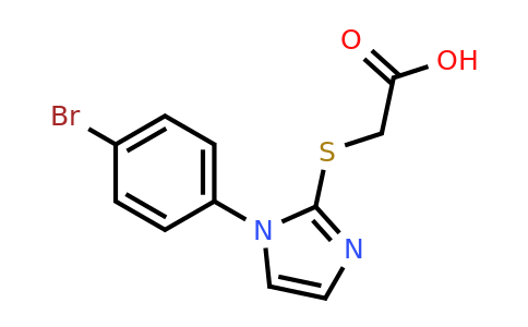 CAS 851814-13-6 | 2-{[1-(4-bromophenyl)-1H-imidazol-2-yl]sulfanyl}acetic acid