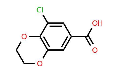 CAS 851814-20-5 | 8-chloro-2,3-dihydro-1,4-benzodioxine-6-carboxylic acid