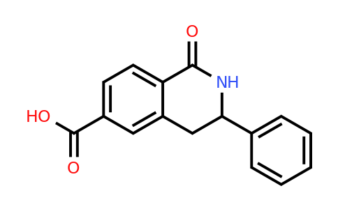 CAS 851814-30-7 | 1-Oxo-3-phenyl-1,2,3,4-tetrahydroisoquinoline-6-carboxylic acid