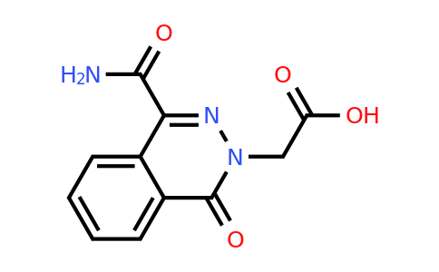 CAS 851879-17-9 | 2-(4-carbamoyl-1-oxo-1,2-dihydrophthalazin-2-yl)acetic acid