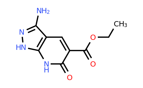 CAS 851879-18-0 | ethyl 3-amino-6-oxo-1H,6H,7H-pyrazolo[3,4-b]pyridine-5-carboxylate