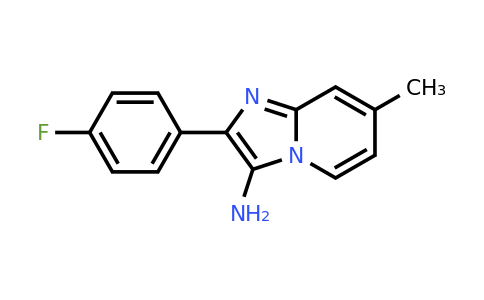 CAS 851879-21-5 | 2-(4-fluorophenyl)-7-methylimidazo[1,2-a]pyridin-3-amine