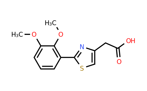 CAS 851879-27-1 | 2-[2-(2,3-dimethoxyphenyl)-1,3-thiazol-4-yl]acetic acid
