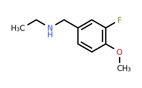 CAS 851903-83-8 | ethyl[(3-fluoro-4-methoxyphenyl)methyl]amine