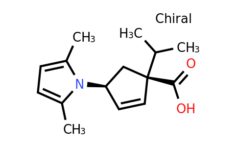CAS 851916-39-7 | (1S,4S)-4-(2,5-Dimethyl-1H-pyrrol-1-yl)-1-isopropylcyclopent-2-enecarboxylic acid