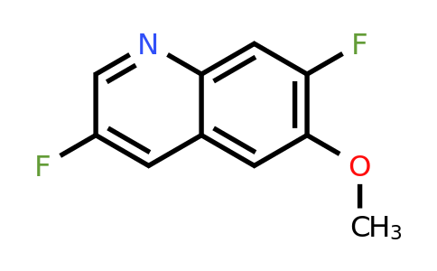 CAS 851973-12-1 | 3,7-Difluoro-6-methoxyquinoline