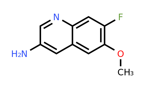 CAS 851973-13-2 | 7-Fluoro-6-methoxyquinolin-3-amine