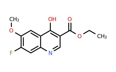 CAS 851973-16-5 | Ethyl 7-fluoro-4-hydroxy-6-methoxyquinoline-3-carboxylate