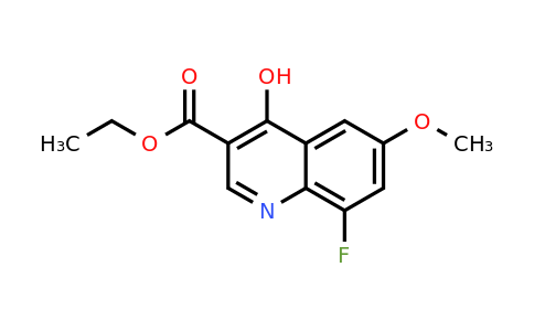 CAS 851973-23-4 | Ethyl 8-fluoro-4-hydroxy-6-methoxyquinoline-3-carboxylate