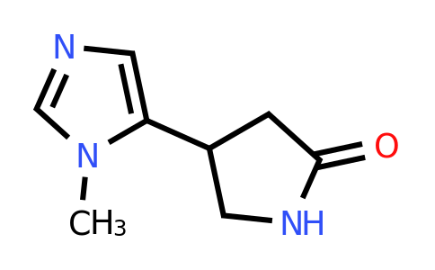 CAS 85198-91-0 | 4-(1-methyl-1H-imidazol-5-yl)pyrrolidin-2-one